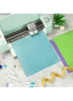 Cutting Mat for Cricut Maker/Explore Air 2/Air/One, 5 Pack Cutting Mat 12x12 Inch (StandardGrip, LightGrip, StrongGrip, FabricGrip) Variety Mats Quilting Cutting Mat Replacement Accessories for Cricut