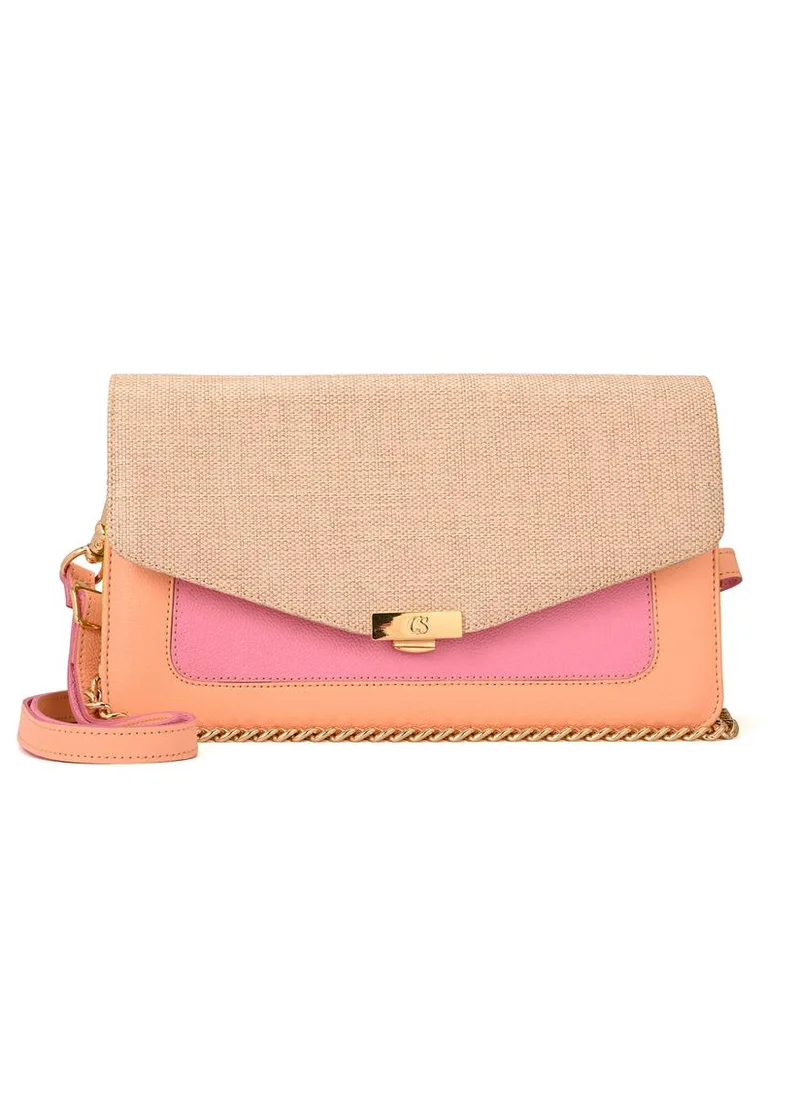 Carmen Steffens Crossbody Bag Straw and Color