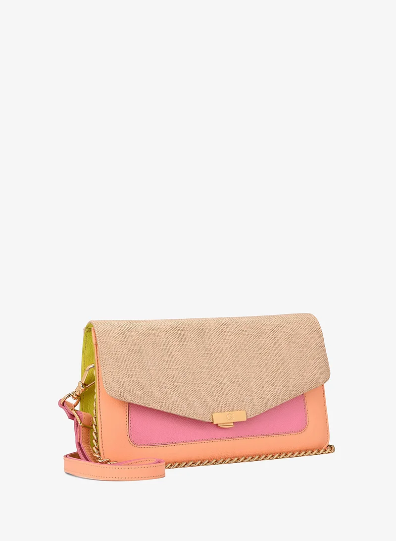 Carmen Steffens Crossbody Bag Straw and Color
