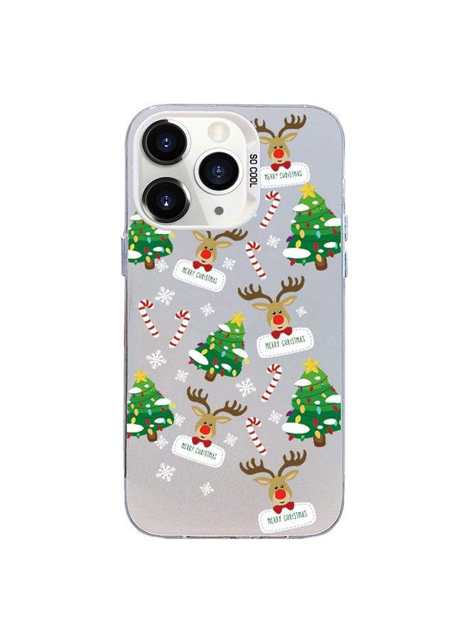 اس-توب جراب لهاتف iPhone 11 Pro Max من سلسلة Christmas Series PC بغطاء كامل ونمط هاتف - Image 1