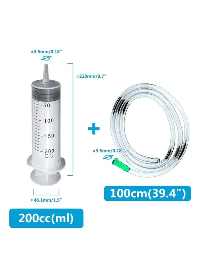 200cc Manual Oil Pump Syringe Tool For Car Engine Oil Gasoline Fuel Tank Transmission Fluid - Image 4