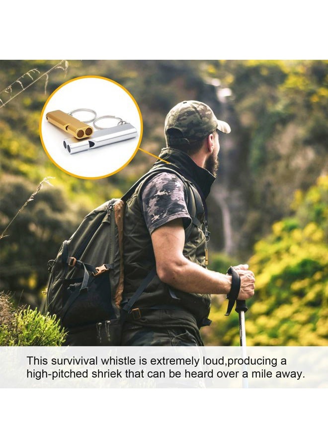 HOYUTNESS 120 dB Loud Emergency Survival Whistle with Lanyard - Suitable for Coaches, Teachers, Dog Training, Kayak Accessories, and Hiking Safety Tool - Image 5