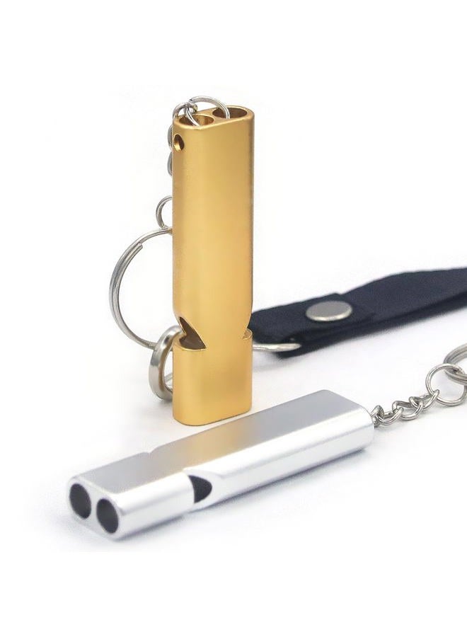 HOYUTNESS 120 dB Loud Emergency Survival Whistle with Lanyard - Suitable for Coaches, Teachers, Dog Training, Kayak Accessories, and Hiking Safety Tool - Image 1