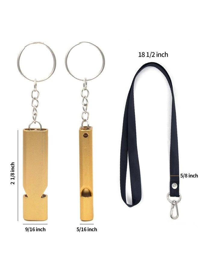 HOYUTNESS 120 dB Loud Emergency Survival Whistle with Lanyard - Suitable for Coaches, Teachers, Dog Training, Kayak Accessories, and Hiking Safety Tool - Image 3