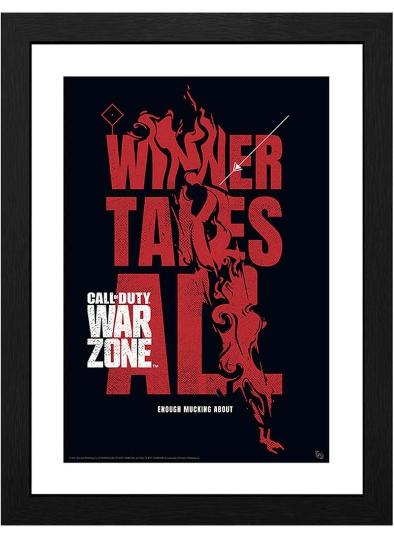 ABYstyle GB eye - CALL OF DUTY Framed Print The Winner Takes Everything