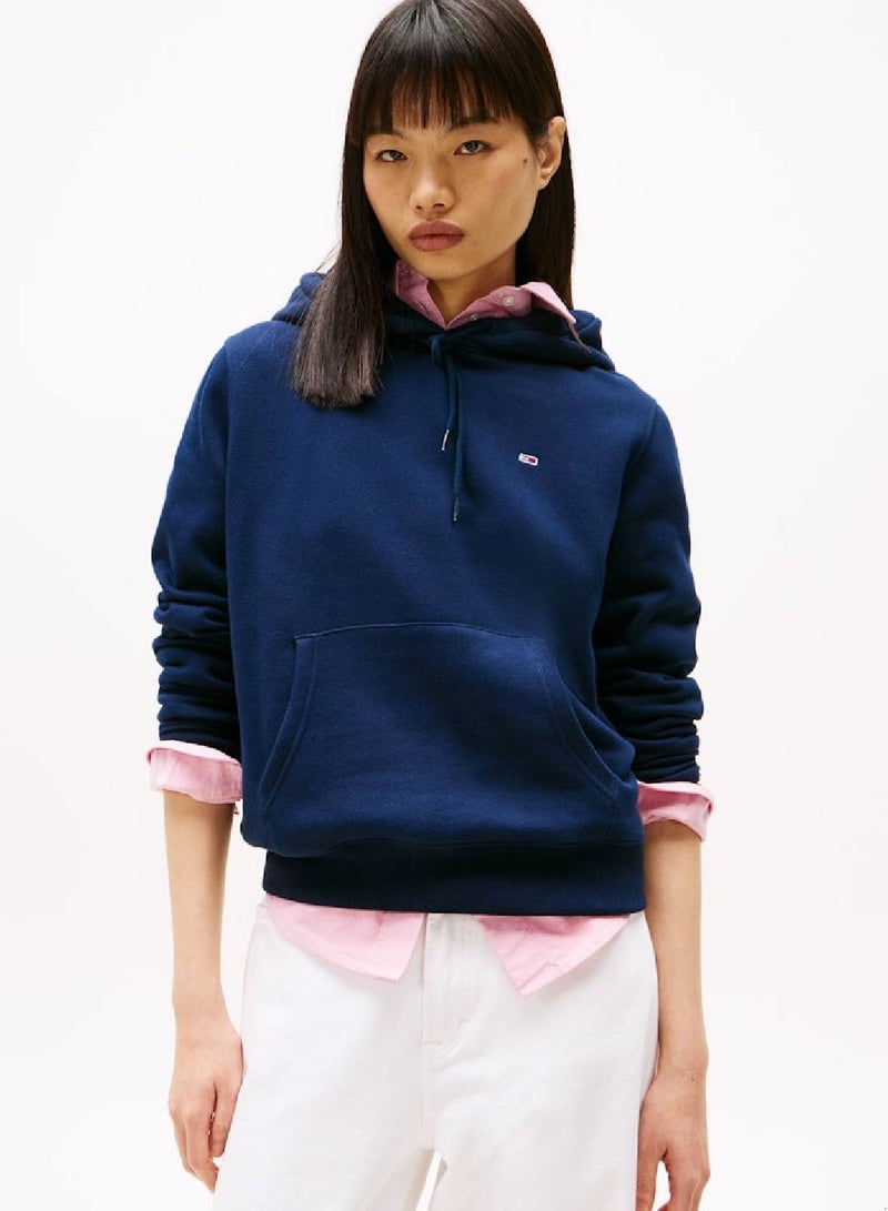 TOMMY JEANS Flag Embroidery Drawstring Hoody  - Image 1