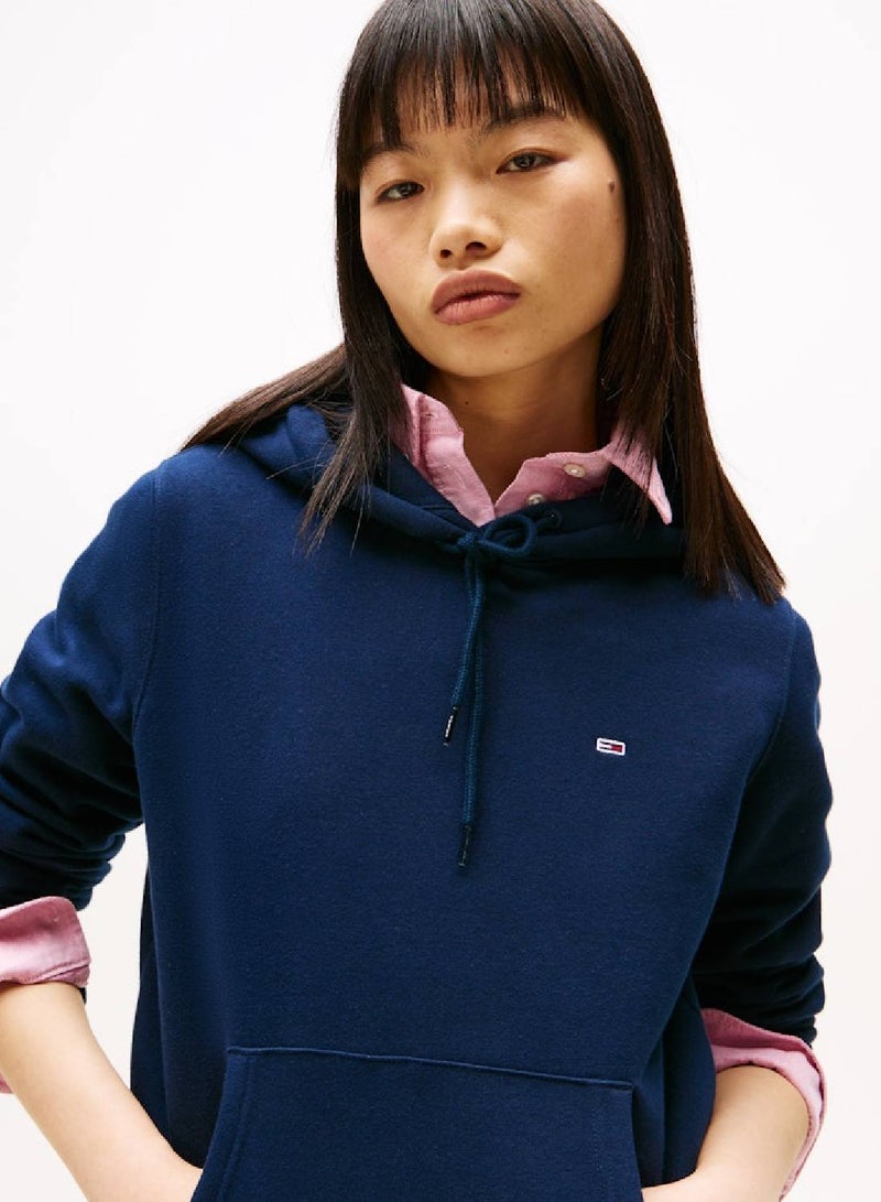 TOMMY JEANS Flag Embroidery Drawstring Hoody  - Image 4
