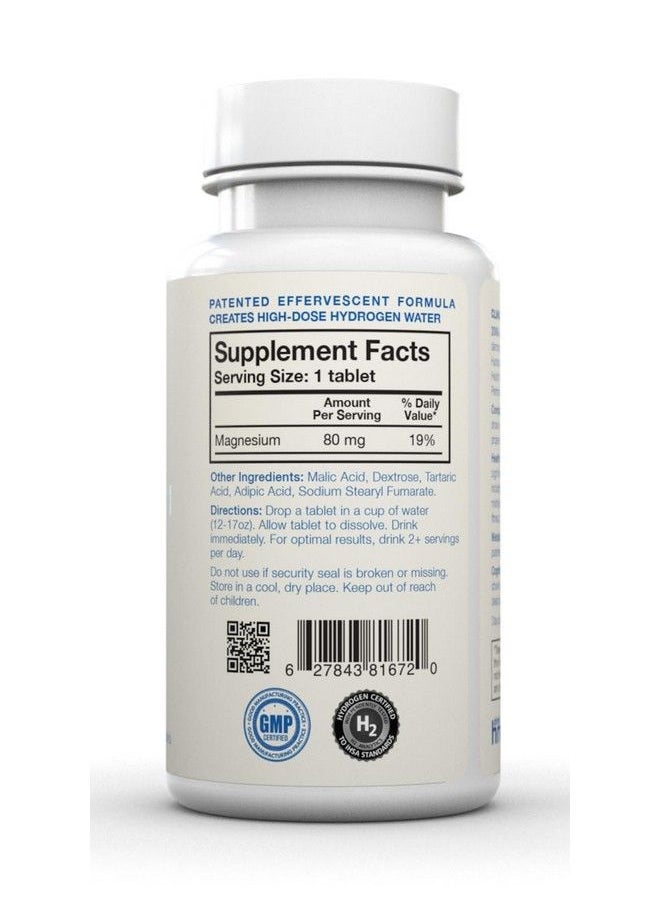 DRINK HRW - Molecular Hydrogen Water Tablets Helps Take Control Of Your Body Fast Fatigue Recovery Mental Clarity Clinically Validated And Safe Hydrogen Tablet Drink Hrw Rejuvenation Unflavored 60 Ct - Image 1