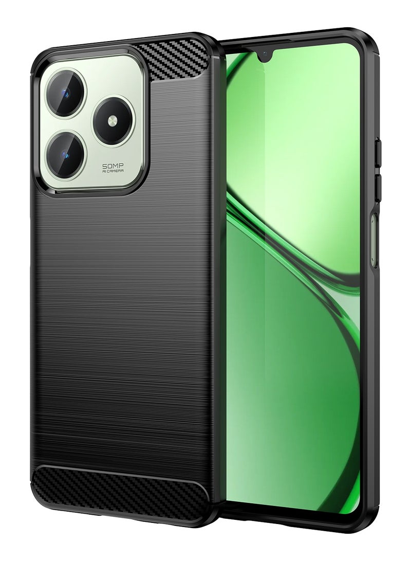 Fankalo جراب هاتف لهاتف Realme C63/ Realme C61 مصنوع من مادة TPU الناعمة والمصقولة ومضاد للانزلاق - Image 1