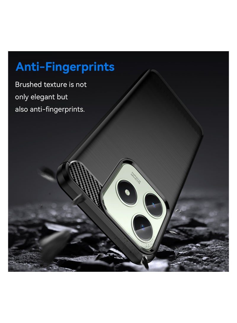 Fankalo جراب هاتف لهاتف Realme C63/ Realme C61 مصنوع من مادة TPU الناعمة والمصقولة ومضاد للانزلاق - Image 3