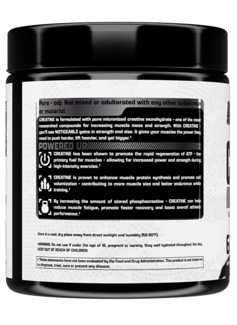 Nutrex Research Creatine Monohydrate Pure Micronized Strength And Performance Powder 300g Unflavored  - Image 2
