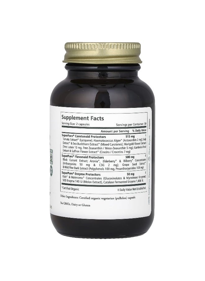 Pure Synergy Pure Synergy, Eye Protector, 60 Capsules  - Image 2