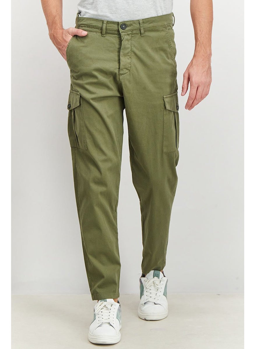 Men Solid Chino Cargo Pants, Olive - pzsku/ZFFB976BEEAFD2396256BZ/45/_/1724351048/a99076f0-20a3-4f9b-b700-8b3b2d3282a9