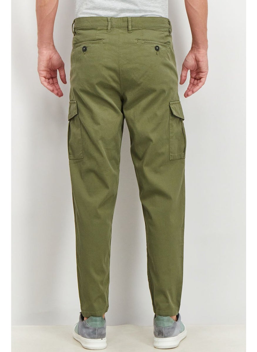 Men Solid Chino Cargo Pants, Olive - pzsku/ZFFB976BEEAFD2396256BZ/45/_/1724351064/c048094d-cbc3-458d-9b23-ba0b179148af