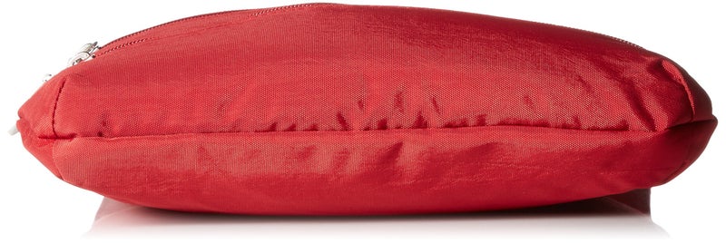 Baggallini unisex adult Big Zipper Travel Crossbody cross body handbags, Red, One Size US - Image 4