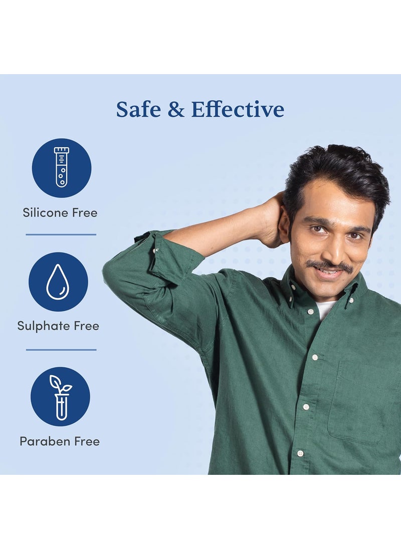 Man Matters Man Matters Hair Conditioner 90Ml Rice Alkane Banana Oil Shea Butter Argan Oil Repairs Dry Damaged Hair Reduces Frizz Moisturises Hair Sulphate Paraben Free1 Count  - Image 5