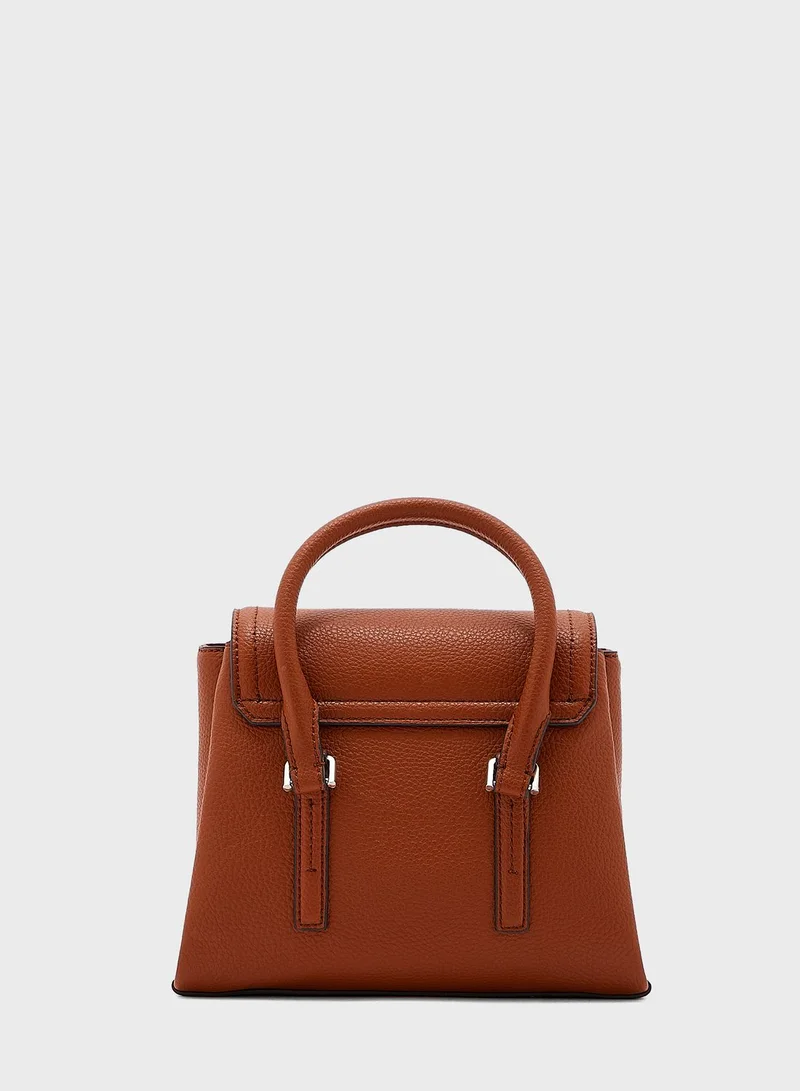 CALVIN KLEIN Elevated Top Handle Satchel