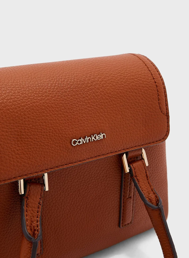 CALVIN KLEIN Elevated Top Handle Satchel