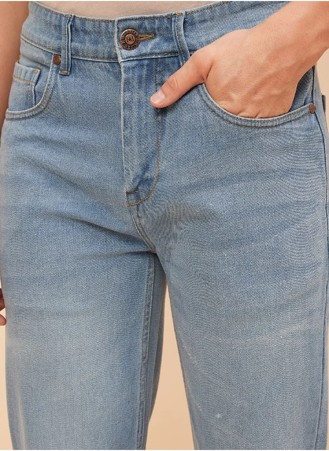 هاي ستار Mens Blue Jeans