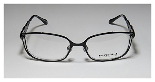 Koali 6981k Womens/Ladies Designer Full-rim Eyeglasses/Glasses (53-18-130, Black / Opal) - Image 3