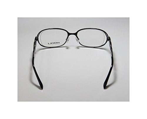 Koali 6981k Womens/Ladies Designer Full-rim Eyeglasses/Glasses (53-18-130, Black / Opal) - Image 5