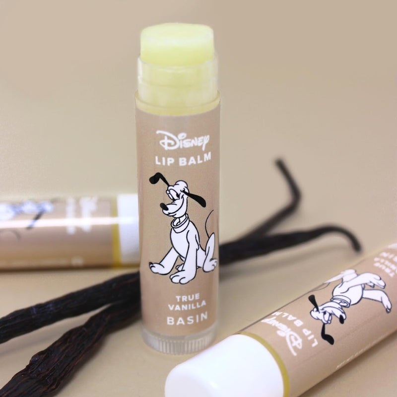 Basin Disney Mickey Mouse & Friends Lip Balm Collection | 6 Pack Classic Flavors (Cherry, Mint, Lemon, Peppermint, Citrus, Vanilla) | Organic Clean Beauty, Official Disney, Made in USA - Image 4
