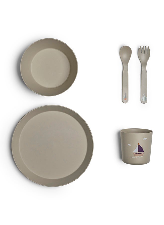 Citron - Unbreakable Tableware Set, 100% Organic, Reusable, Biodegradable, Environment Friendly, And Unbreakable - Vehicles - Image 1