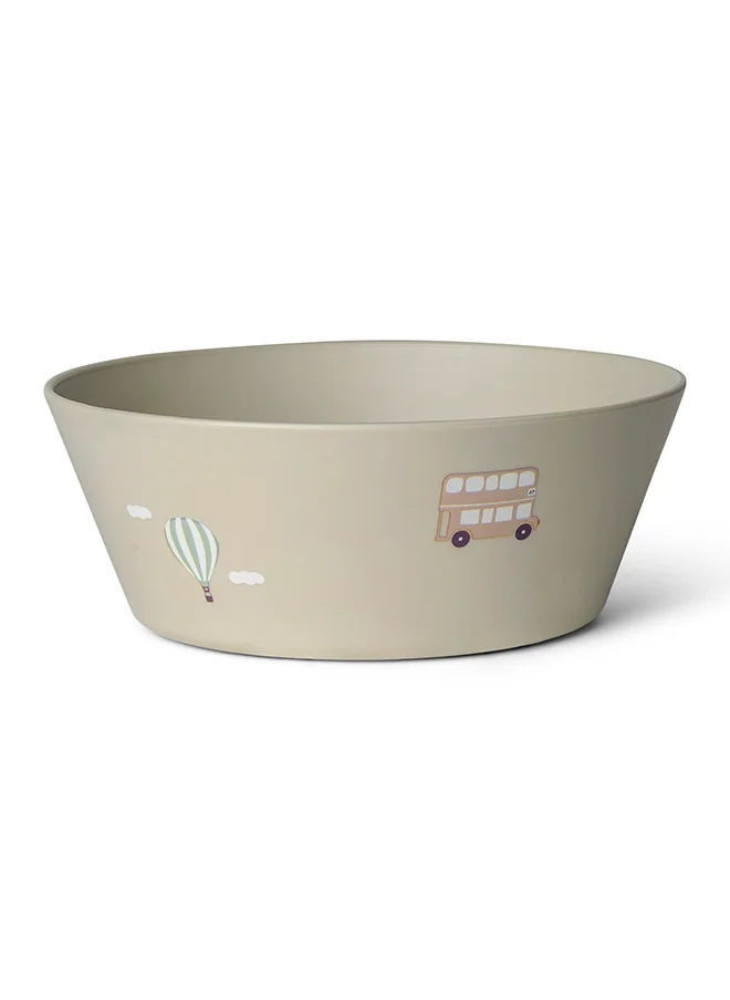 Citron Unbreakable Tableware Set, 100% Organic, Reusable, Biodegradable, Environment Friendly, And Unbreakable - Vehicles