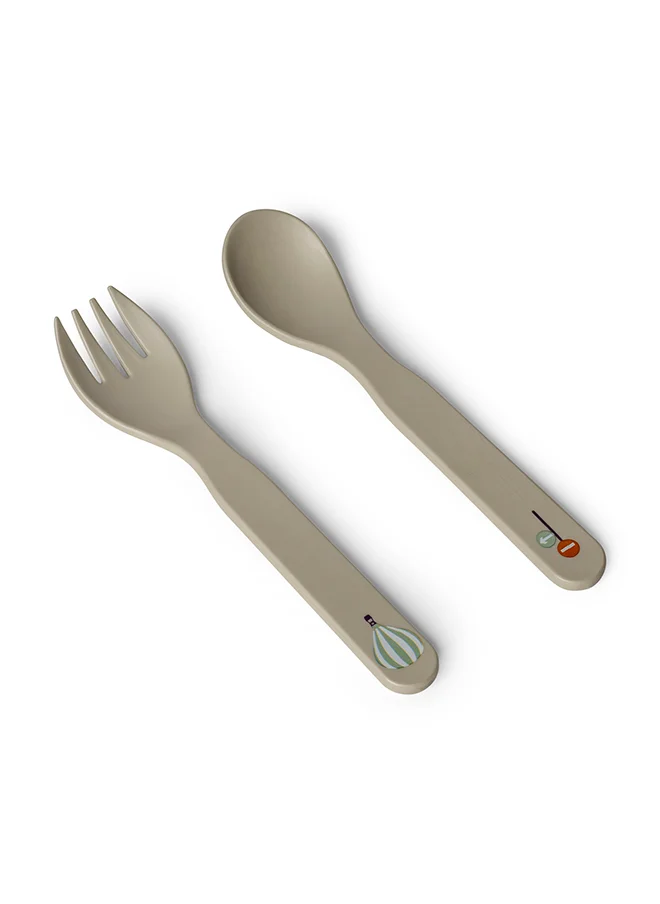 Citron Unbreakable Tableware Set, 100% Organic, Reusable, Biodegradable, Environment Friendly, And Unbreakable - Vehicles