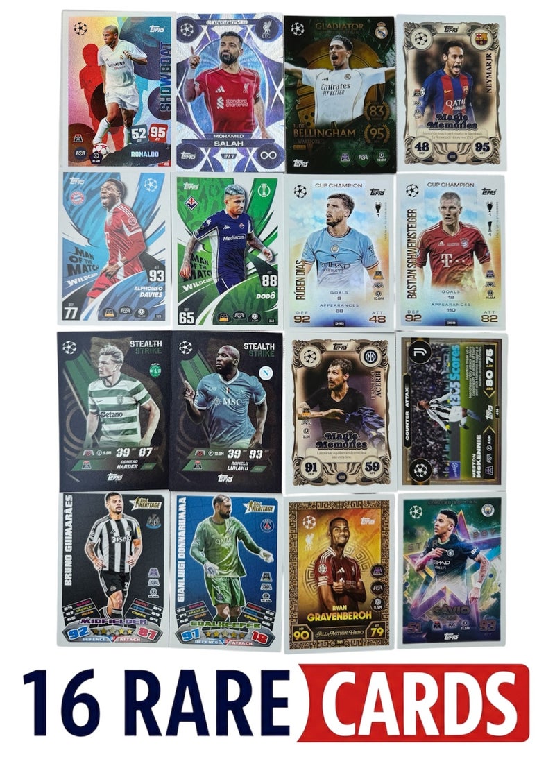 Topps Match Attax 25/26 - Bundle 46 Cards including Salah & Ronaldo - Image 2