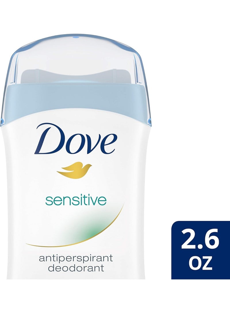 Dove Invisible Solid Antiperspirant Deodorant Stick for Women 2.6 Ounce (pack of 6) - Image 2