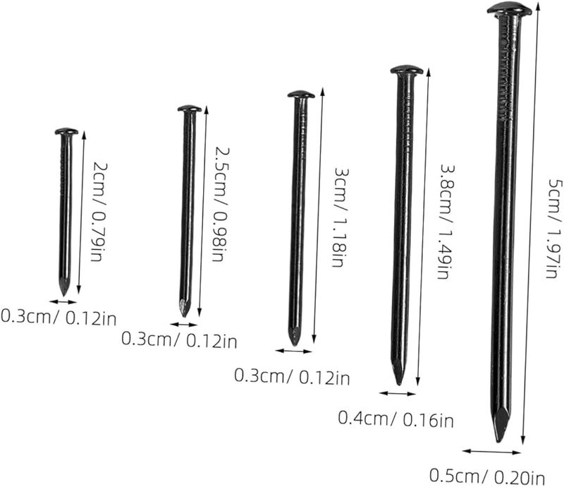 Artibetter مجموعة أدوات متعددة الاستخدامات لمسامير الأجهزة، صندوق تخزين الأدوات للتثبيت على الحائط لتزيين المنزل - Image 3