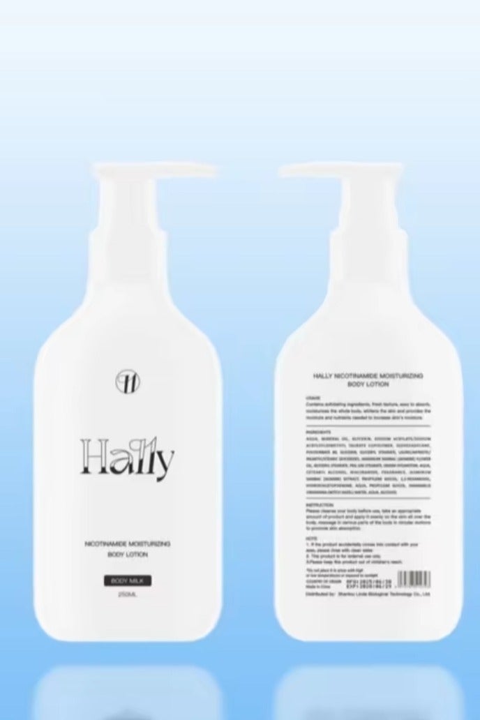 HALLY لوشن هالي نيكوتاناميد المرطب للجسم 250 مل - Image 2