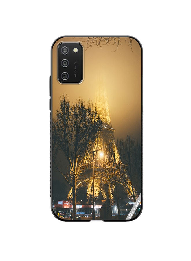 VR CREATIVE Protective Case Cover For Samsung Galaxy A02s Eiffel Paris Design Multicolour - Image 1