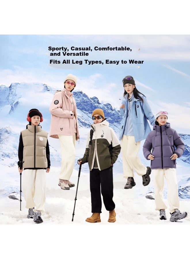 Panda Camel Series Outdoor Casual Jogger Pants Uni Loose Fit Wide Leg Sports Trousers 1636, Xxl - Image 4