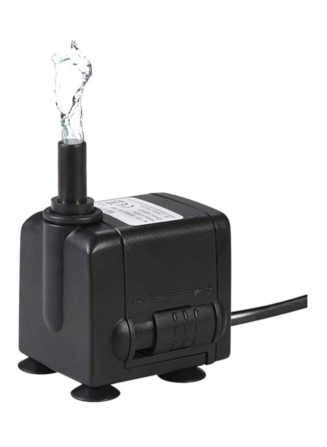 NIBEMINENT Submersible Water Pump For Aquarium Tabletop Fountains Black 11x7.5x8cm - Image 2