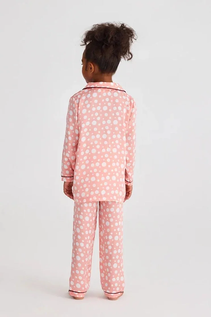 Katia&Bony Pink Polkadot Pyjama Set
