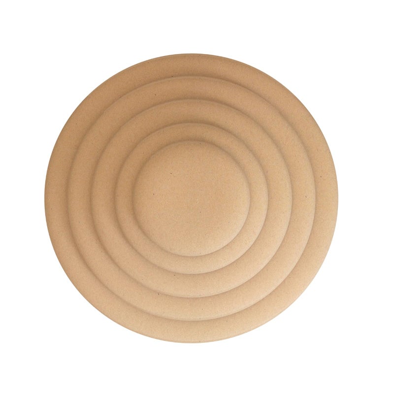 ORIISIN Round Pottery Molds for Handbuilding Plates, 5 Pcs Pottery Forms, Pottery Molds for Clay, Ceramic Molds Slump Molds for Pottery, Ceramic Plate Pottery Forming Molds - Image 1