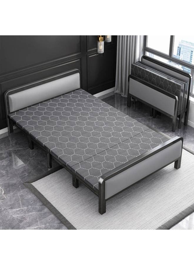NKX Modern Upholstered Platform Bed Frame  Multiple Size 90 cm Width  - Image 4