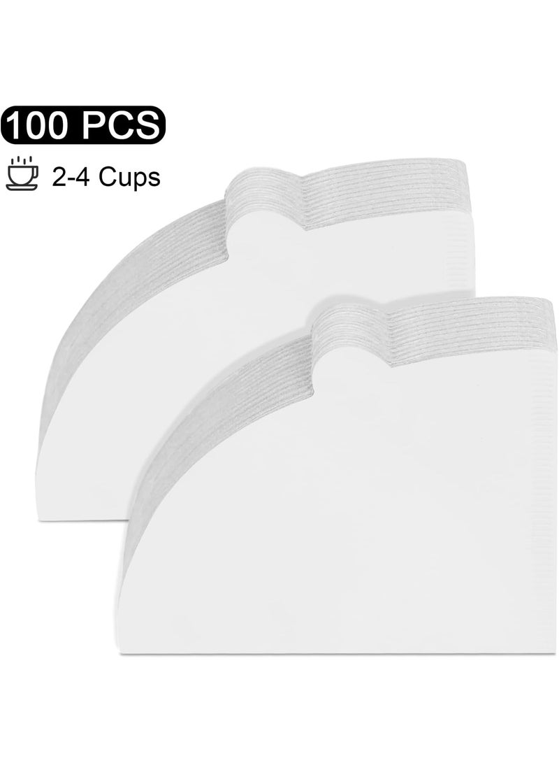 SKAFA 100pcs | Coffee Filters | V60 Cone Paper Filter | Natural Disposable Coffee Filters | Compatible with V60 Dripper and No.1/2 Size Pour Over fit to all drippers. (White, 1-2 Cups) - Image 2
