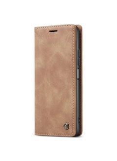 CaseMe CaseMe Xiaomi Mi 11/11T Pro Case Wallet, for Xiaomi Mi 11/11T Pro Wallet Case Book Folding Flip Folio Case with Magnetic Kickstand Card Slots Protective Cover - Brown  - Image 2