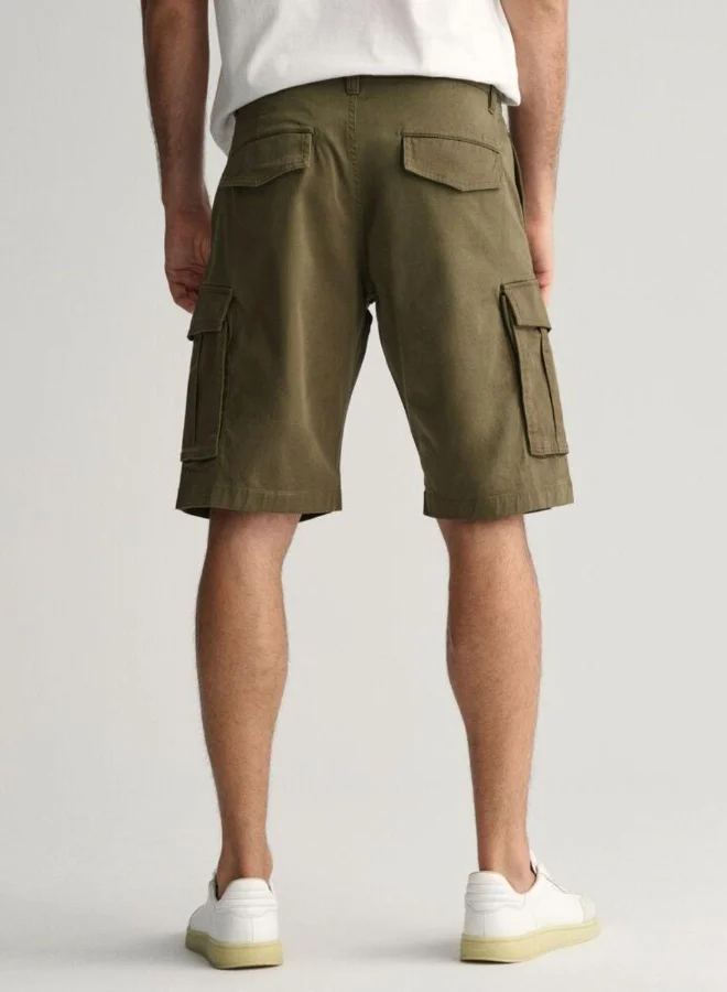 GANT Gant Relaxed Fit Twill Cargo Shorts