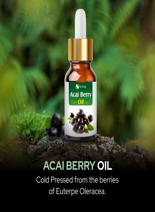 Salvia Acai Berry (Euterpe Oleracea) Oil|100% Pure & Natural Undiluted Carrier Oil - 15ml - Image 5
