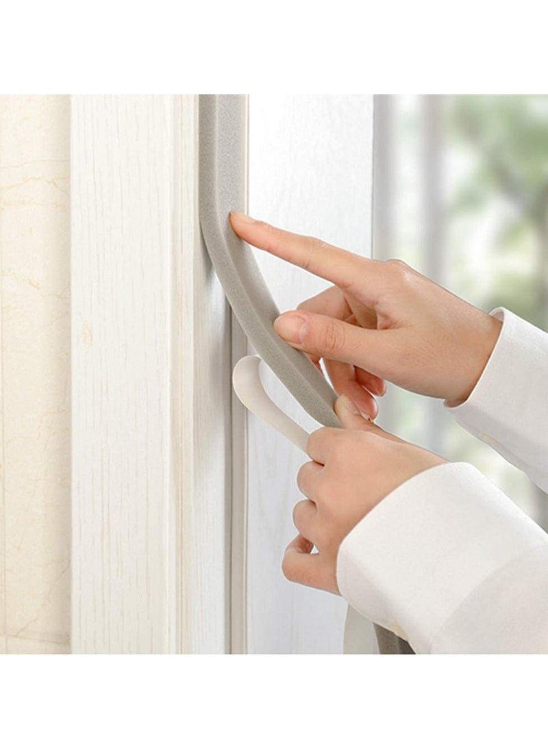 Door Seal Poam Tape Strip 4-Piece for Anti Noice Cancelling Wind Proof