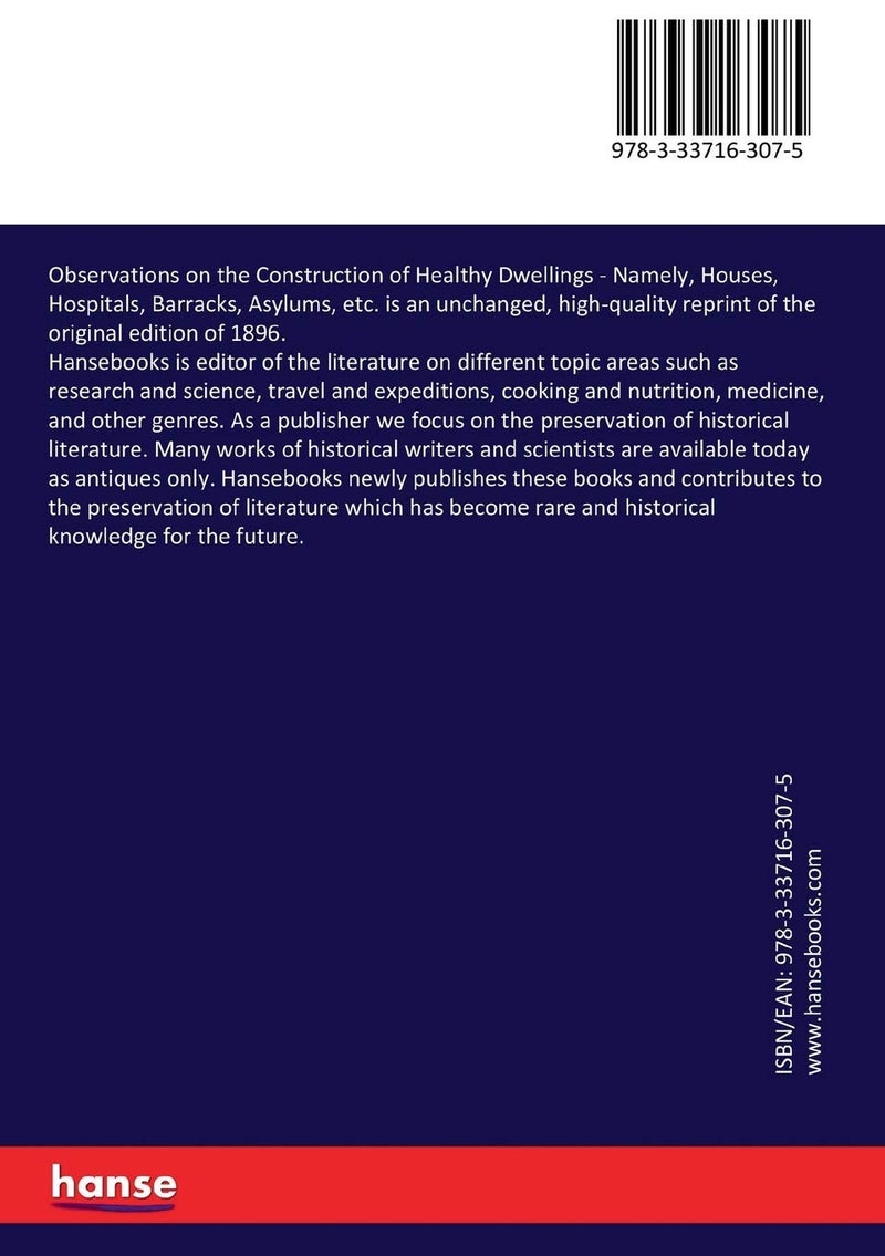 Observations on the Construction of Healthy Dwellings: Namely, Houses, Hospitals, Barracks, Asylums, etc. - Image 2