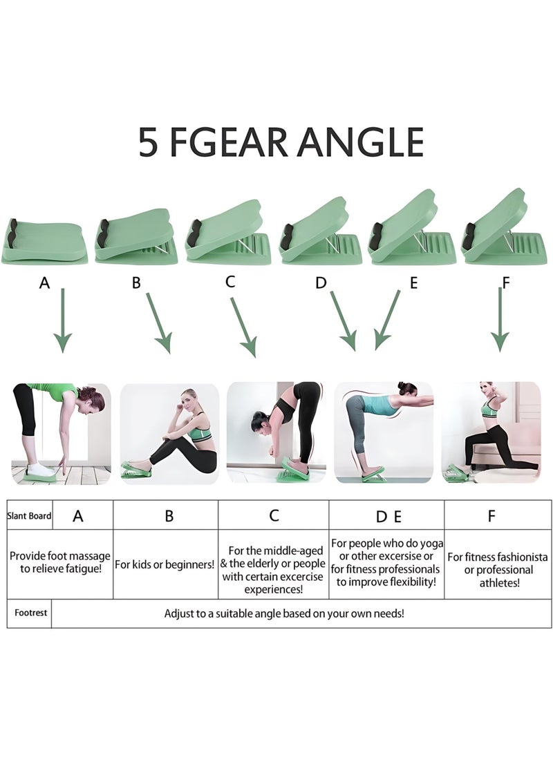 KANGAROO Slant Board, Adjustable Incline Boards and Calf Stretcher | Anti-Slip Design  - Image 5