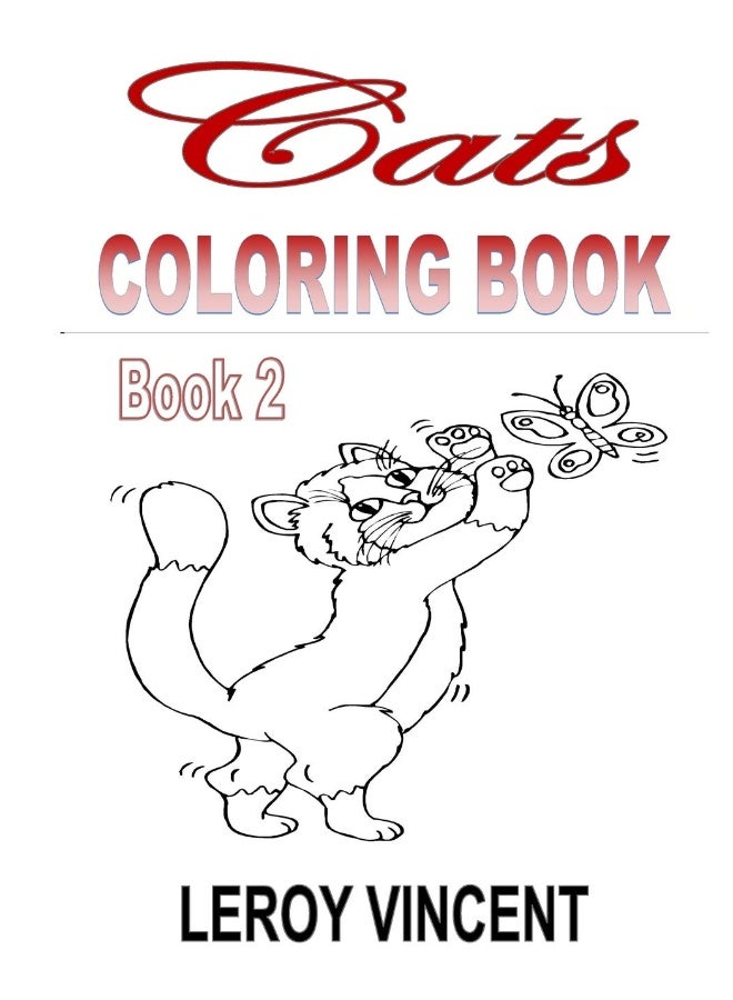 Cats Coloring Book - Image 1