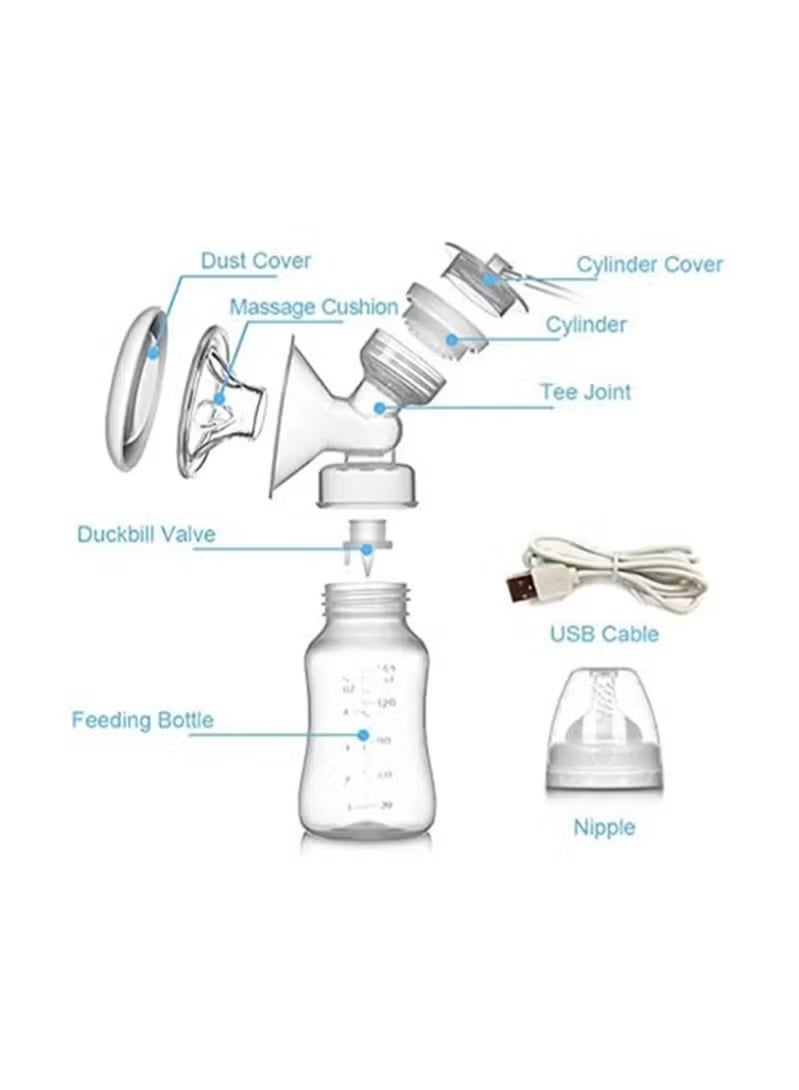 DEAREVERY Pack Of 2 Superior Wearable Hands Free Electric Painless Automatic Breastfeeding Breast Pump - Image 5