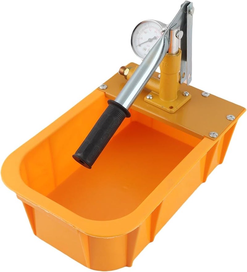 Aluminum Alloy Manual Hydraulic Pressure Test Pump Leak Detector For Piping Heating Systems - Image 1