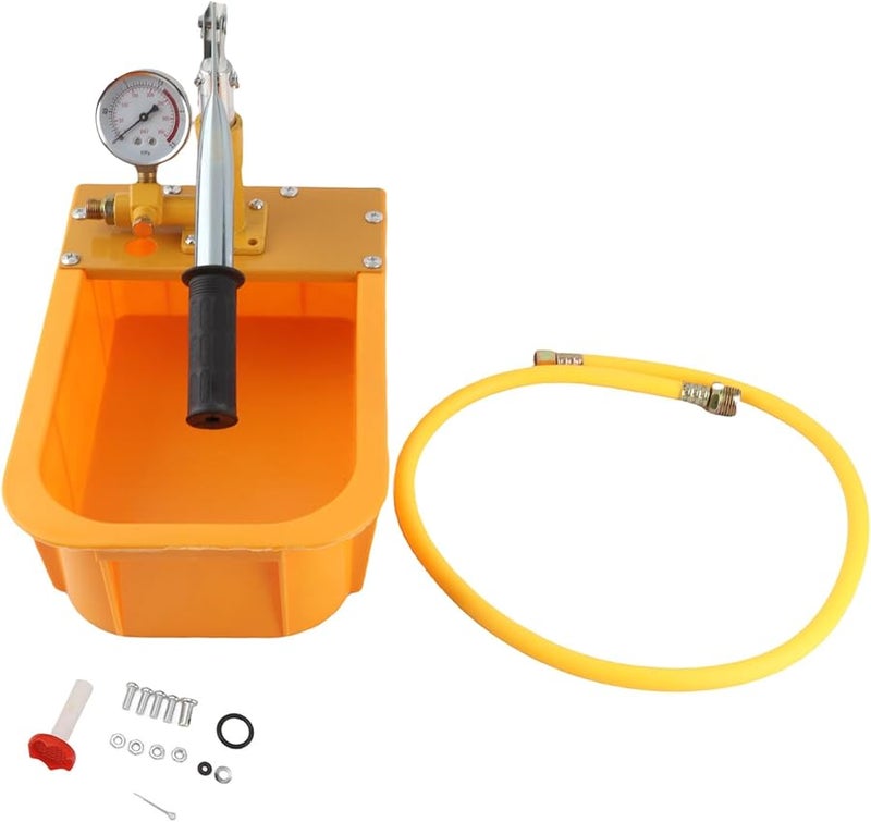 Aluminum Alloy Manual Hydraulic Pressure Test Pump Leak Detector For Piping Heating Systems - Image 5